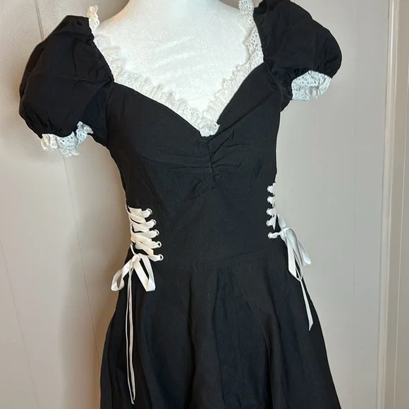 NWT Dolls Kill Don't Test Me Mini Dress - Picture 6 of 12